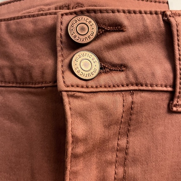 Maurice’s Women’s Rust Skinny Jeggings Jeans Highrise Small Regular New - Picture 4 of 6